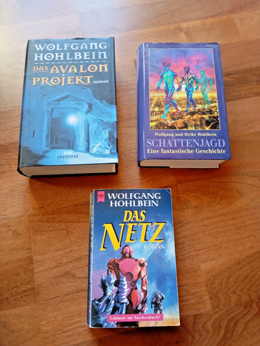 Hohlbein das avalon projekt - 3x,